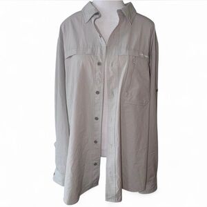G.H. Bass & Co. Lightweight Utility Button-Up Shirt | Size L